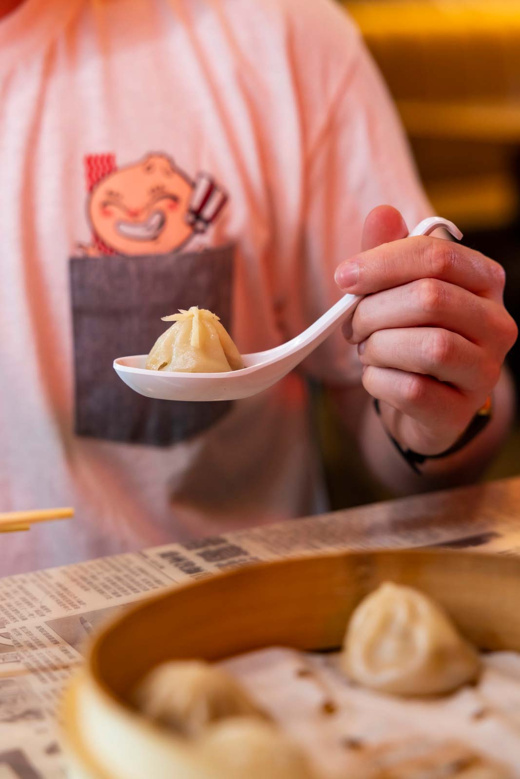 “Dumpling to See Here” Pocket Tee